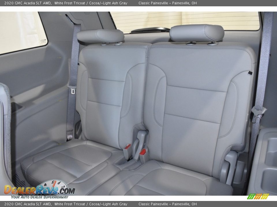 2020 GMC Acadia SLT AWD White Frost Tricoat / Cocoa/­Light Ash Gray Photo #8