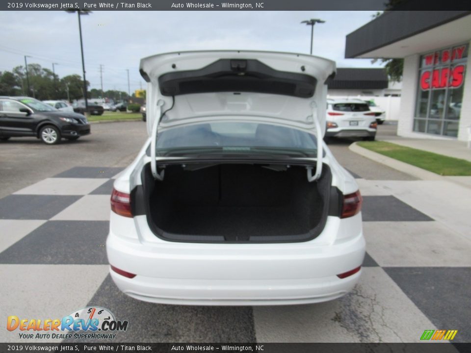 2019 Volkswagen Jetta S Pure White / Titan Black Photo #5