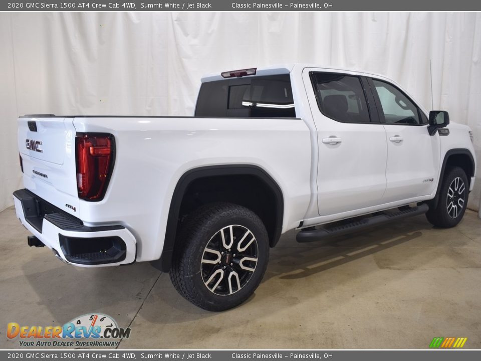 2020 GMC Sierra 1500 AT4 Crew Cab 4WD Summit White / Jet Black Photo #2
