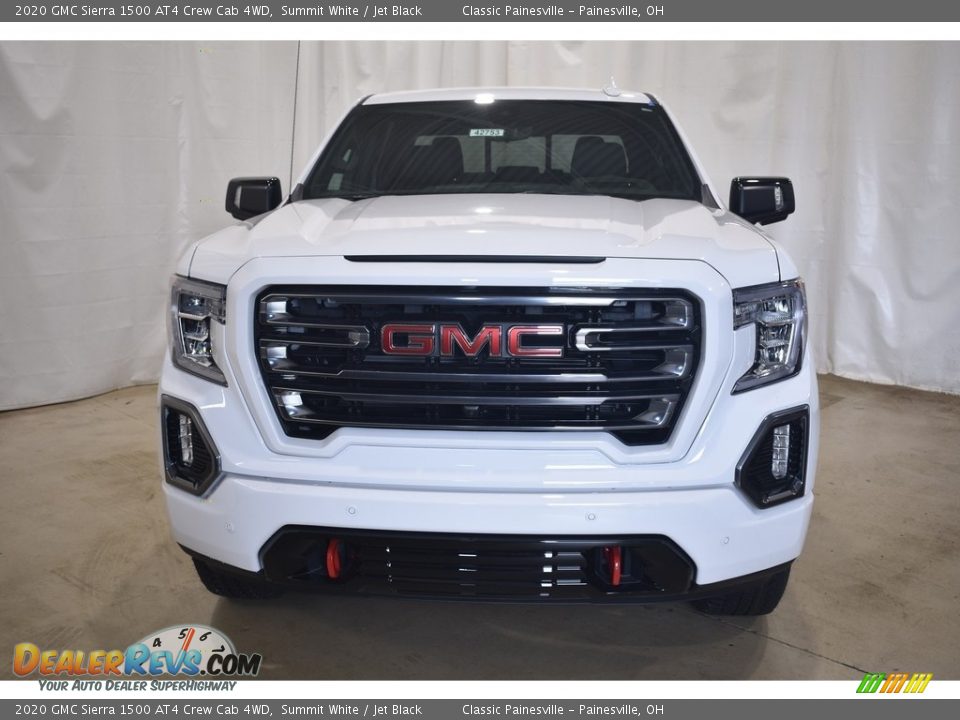 2020 GMC Sierra 1500 AT4 Crew Cab 4WD Summit White / Jet Black Photo #4