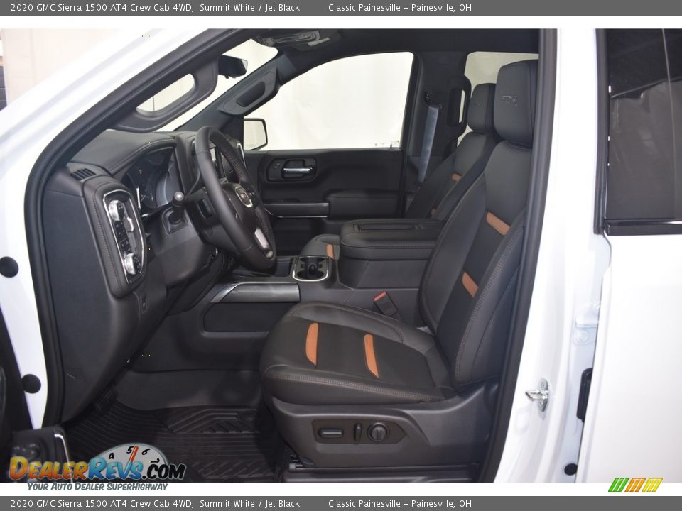 2020 GMC Sierra 1500 AT4 Crew Cab 4WD Summit White / Jet Black Photo #6