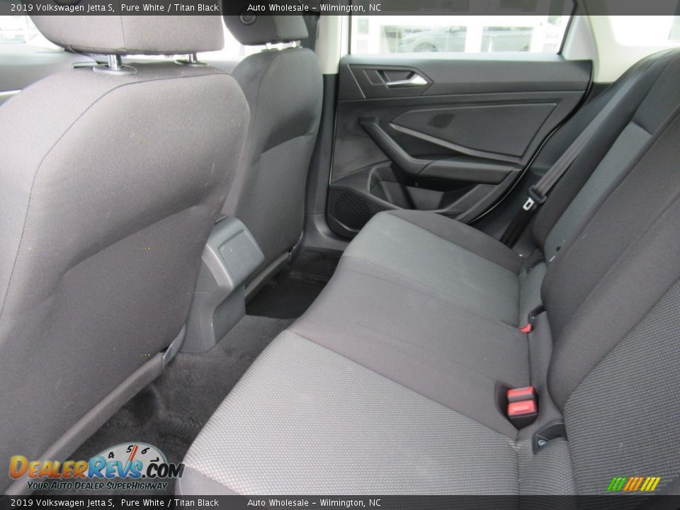 2019 Volkswagen Jetta S Pure White / Titan Black Photo #12