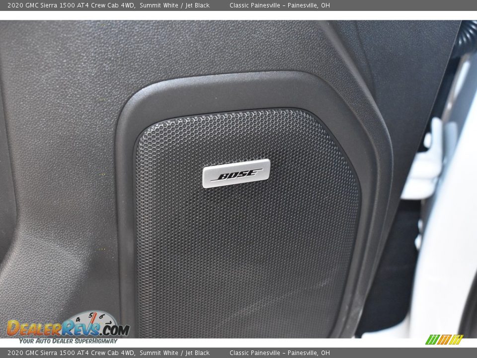 2020 GMC Sierra 1500 AT4 Crew Cab 4WD Summit White / Jet Black Photo #9