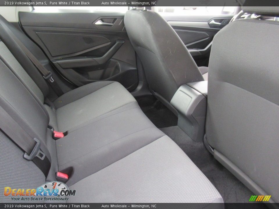 2019 Volkswagen Jetta S Pure White / Titan Black Photo #14