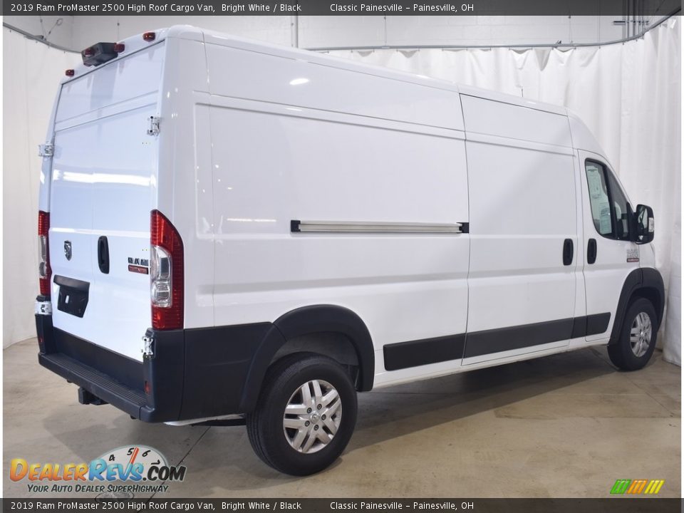 2019 Ram ProMaster 2500 High Roof Cargo Van Bright White / Black Photo #2