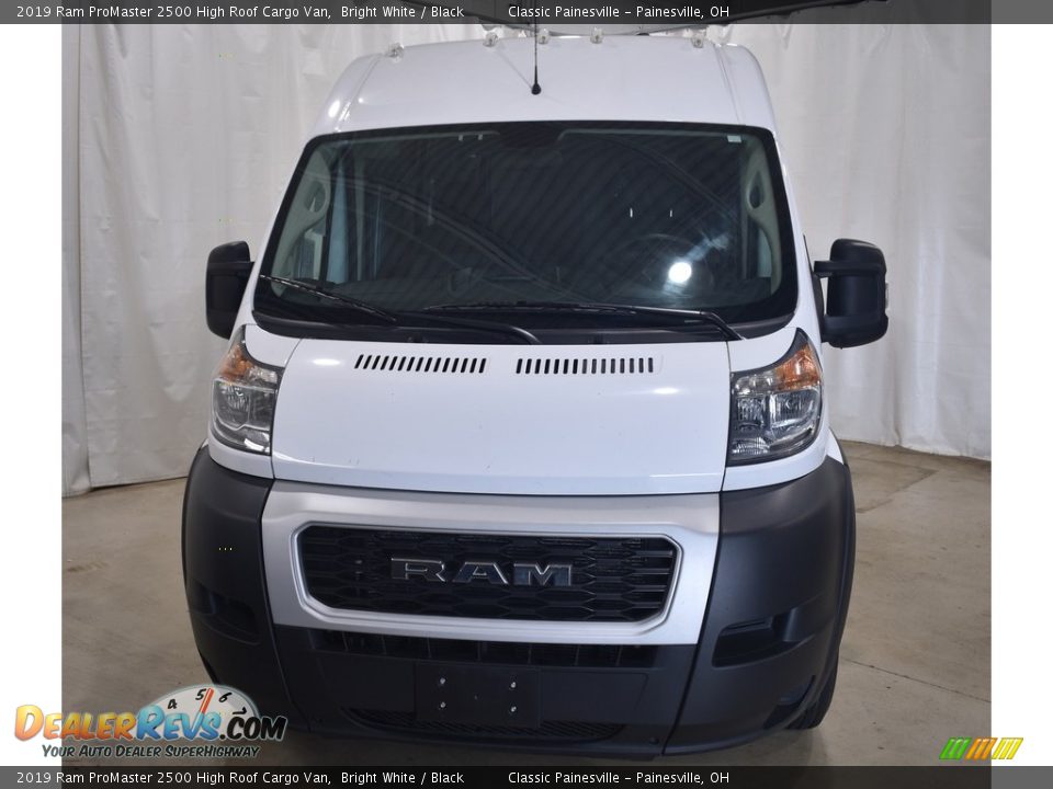 2019 Ram ProMaster 2500 High Roof Cargo Van Bright White / Black Photo #4