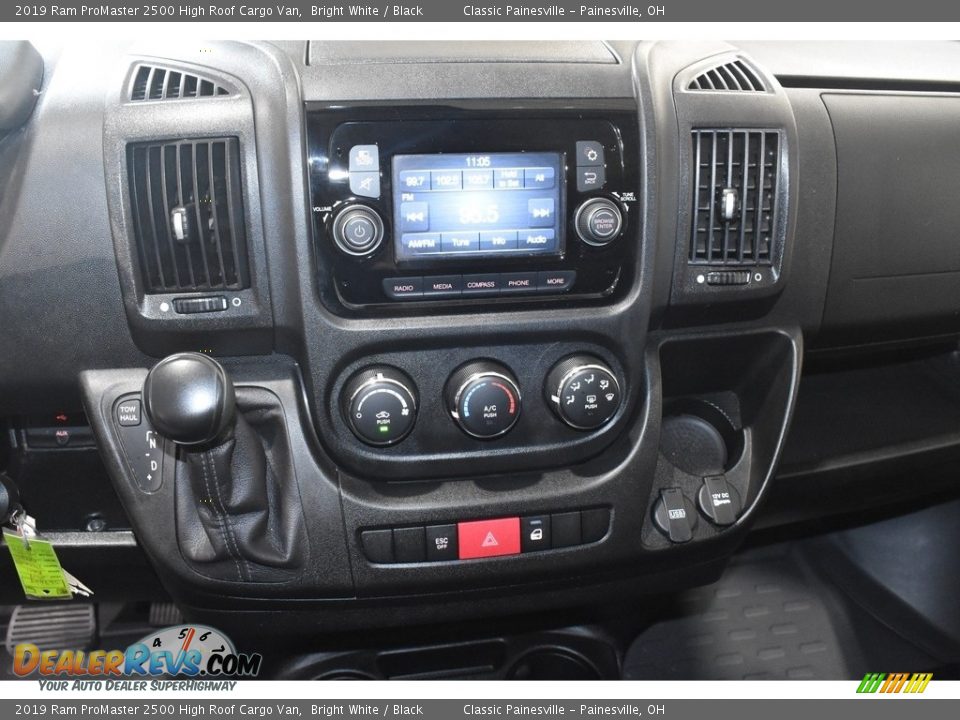 2019 Ram ProMaster 2500 High Roof Cargo Van Bright White / Black Photo #10