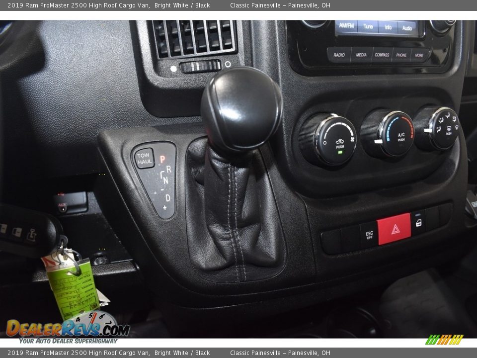 2019 Ram ProMaster 2500 High Roof Cargo Van Bright White / Black Photo #11
