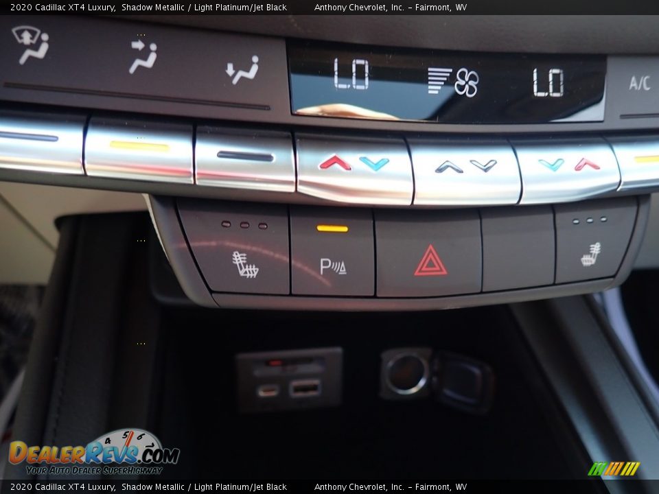 2020 Cadillac XT4 Luxury Shadow Metallic / Light Platinum/Jet Black Photo #16