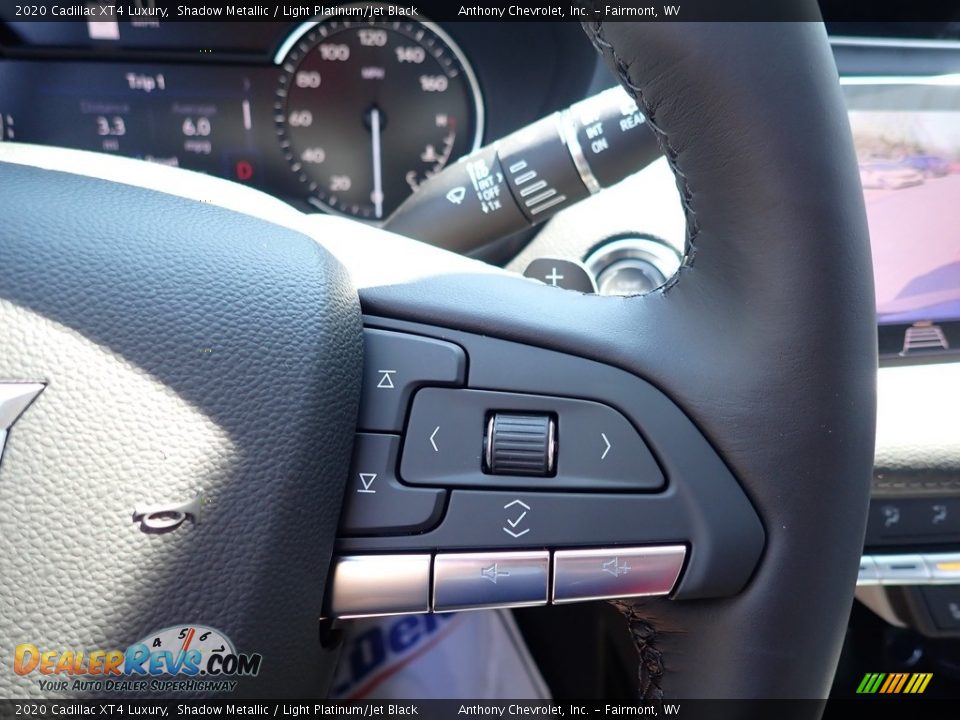 2020 Cadillac XT4 Luxury Shadow Metallic / Light Platinum/Jet Black Photo #17