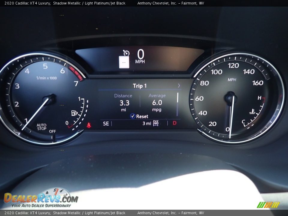 2020 Cadillac XT4 Luxury Shadow Metallic / Light Platinum/Jet Black Photo #19