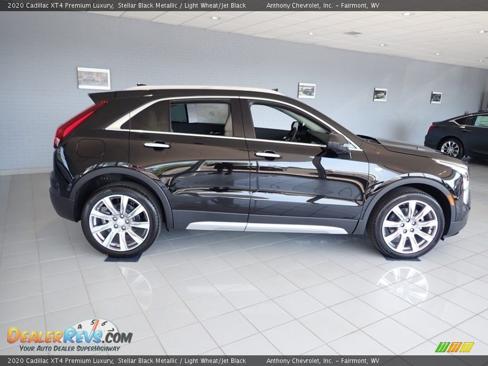 Stellar Black Metallic 2020 Cadillac XT4 Premium Luxury Photo #3