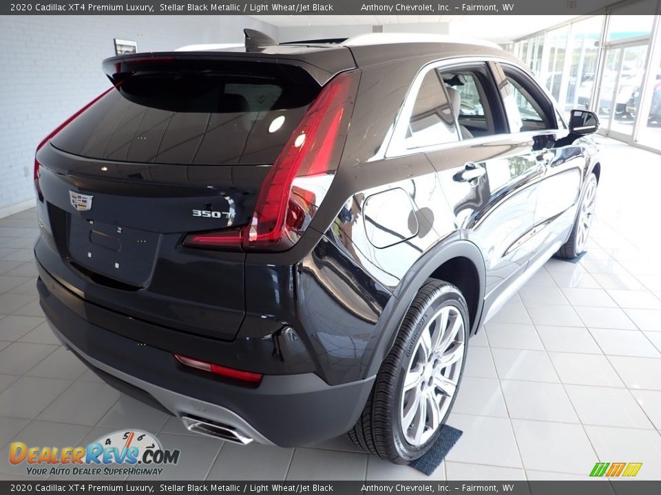 2020 Cadillac XT4 Premium Luxury Stellar Black Metallic / Light Wheat/Jet Black Photo #4