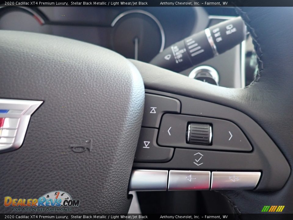 2020 Cadillac XT4 Premium Luxury Stellar Black Metallic / Light Wheat/Jet Black Photo #17