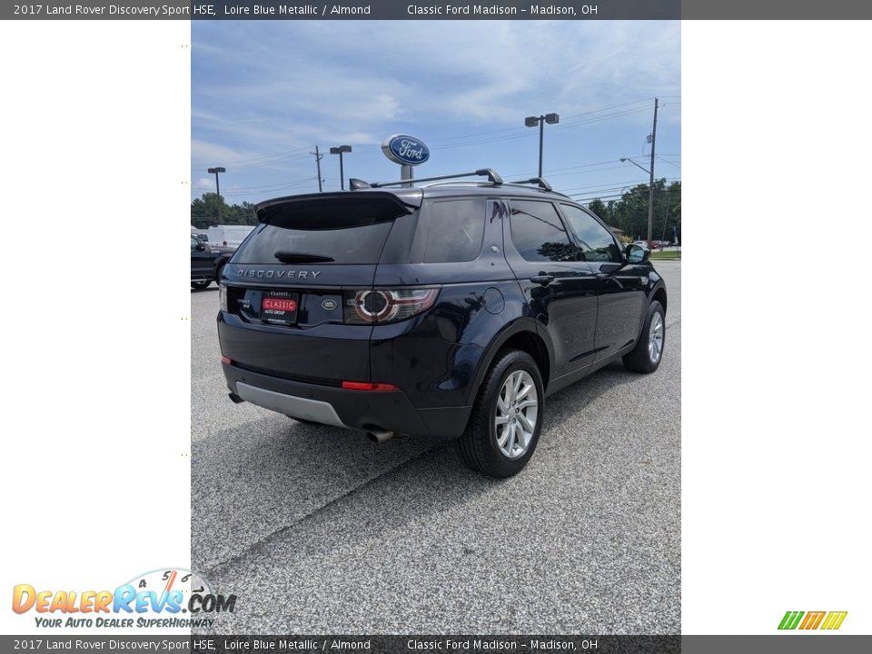 2017 Land Rover Discovery Sport HSE Loire Blue Metallic / Almond Photo #5