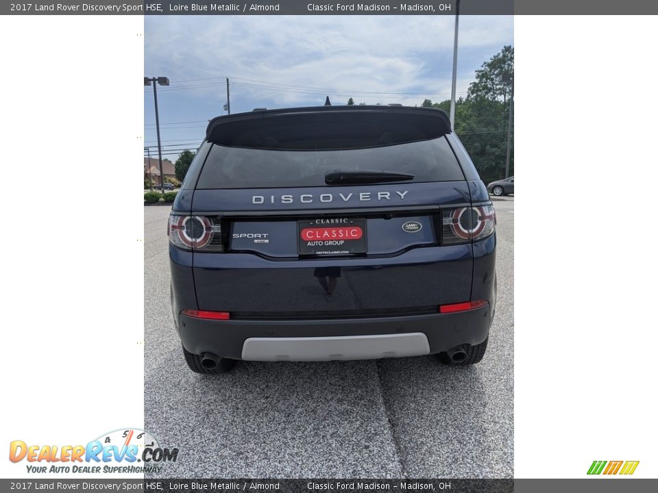 2017 Land Rover Discovery Sport HSE Loire Blue Metallic / Almond Photo #6