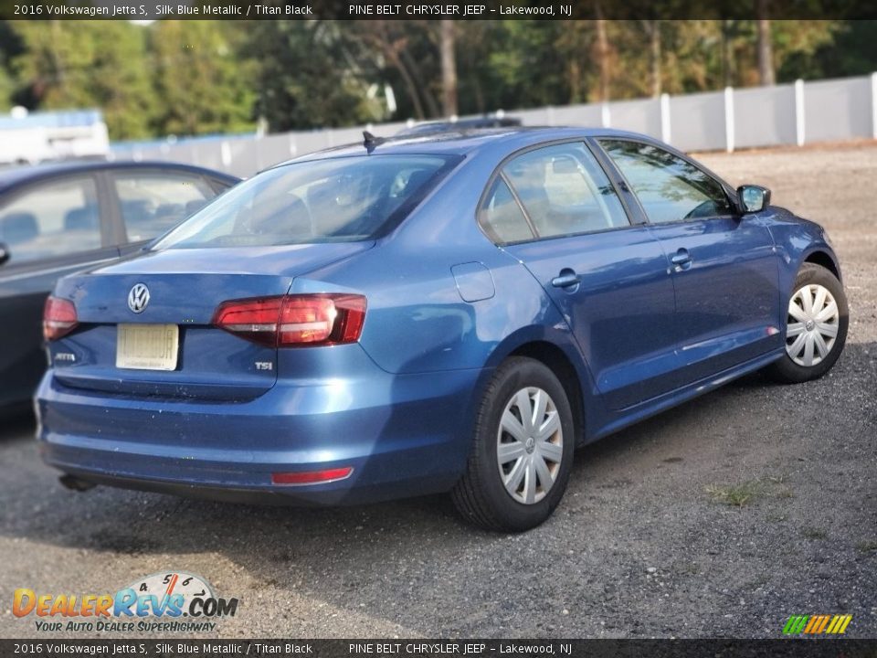 Silk Blue Metallic 2016 Volkswagen Jetta S Photo #4