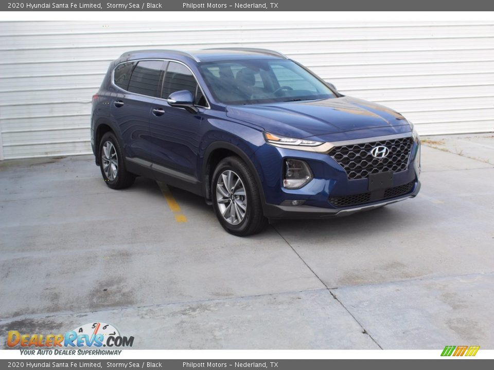 2020 Hyundai Santa Fe Limited Stormy Sea / Black Photo #2