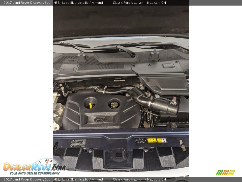 2017 Land Rover Discovery Sport HSE Loire Blue Metallic / Almond Photo #16