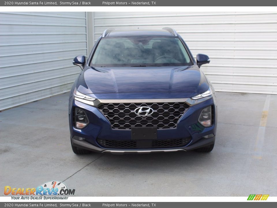 2020 Hyundai Santa Fe Limited Stormy Sea / Black Photo #3