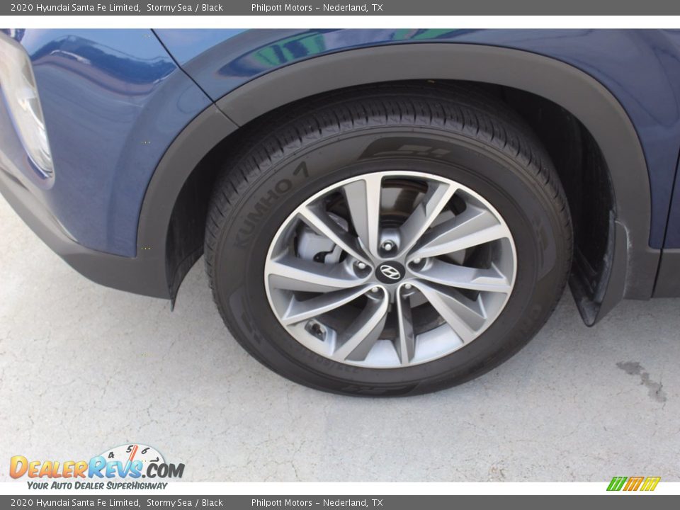 2020 Hyundai Santa Fe Limited Stormy Sea / Black Photo #5
