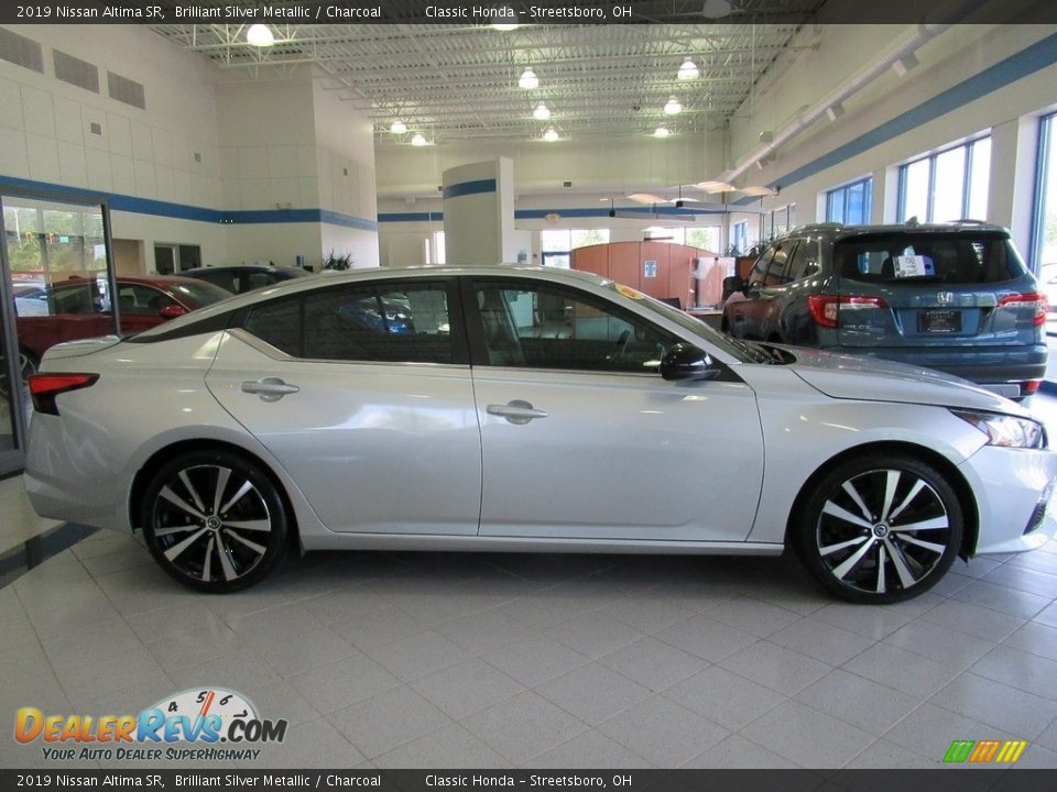 2019 Nissan Altima SR Brilliant Silver Metallic / Charcoal Photo #4