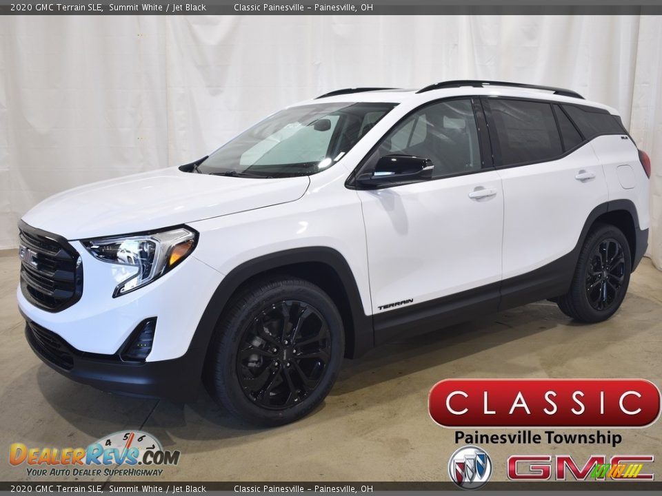 2020 GMC Terrain SLE Summit White / Jet Black Photo #1