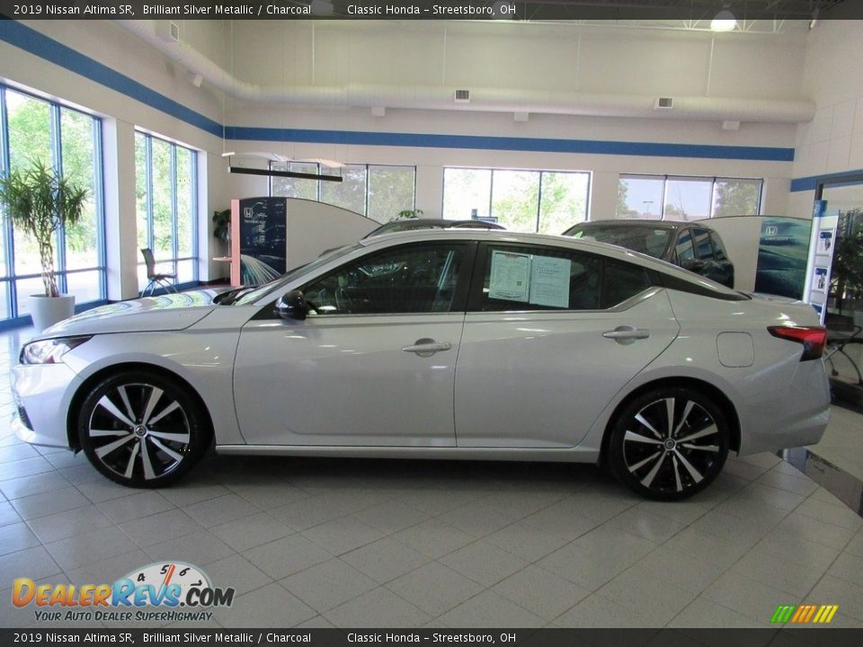 Brilliant Silver Metallic 2019 Nissan Altima SR Photo #10