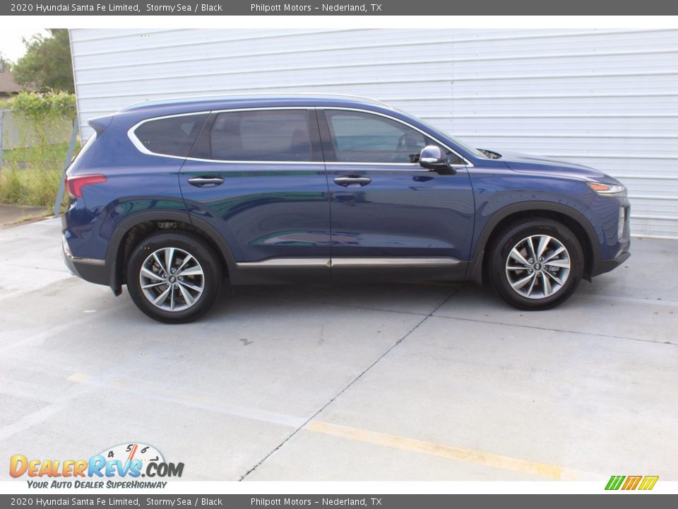 2020 Hyundai Santa Fe Limited Stormy Sea / Black Photo #13