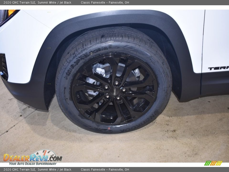 2020 GMC Terrain SLE Summit White / Jet Black Photo #5
