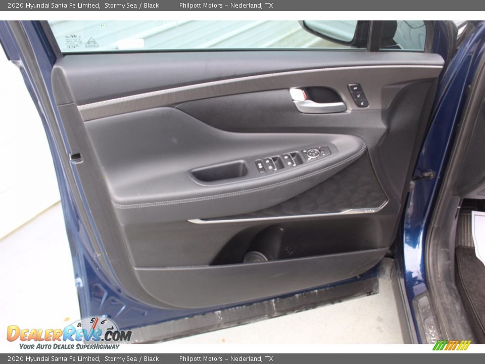 2020 Hyundai Santa Fe Limited Stormy Sea / Black Photo #14