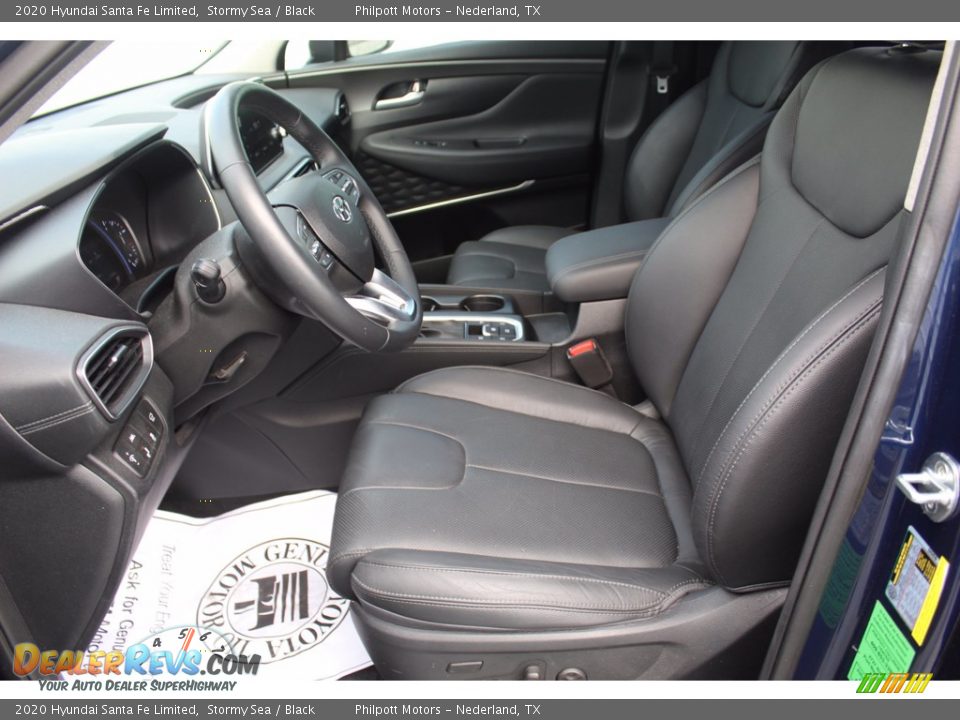 2020 Hyundai Santa Fe Limited Stormy Sea / Black Photo #15