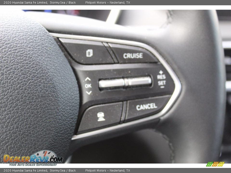2020 Hyundai Santa Fe Limited Stormy Sea / Black Photo #17