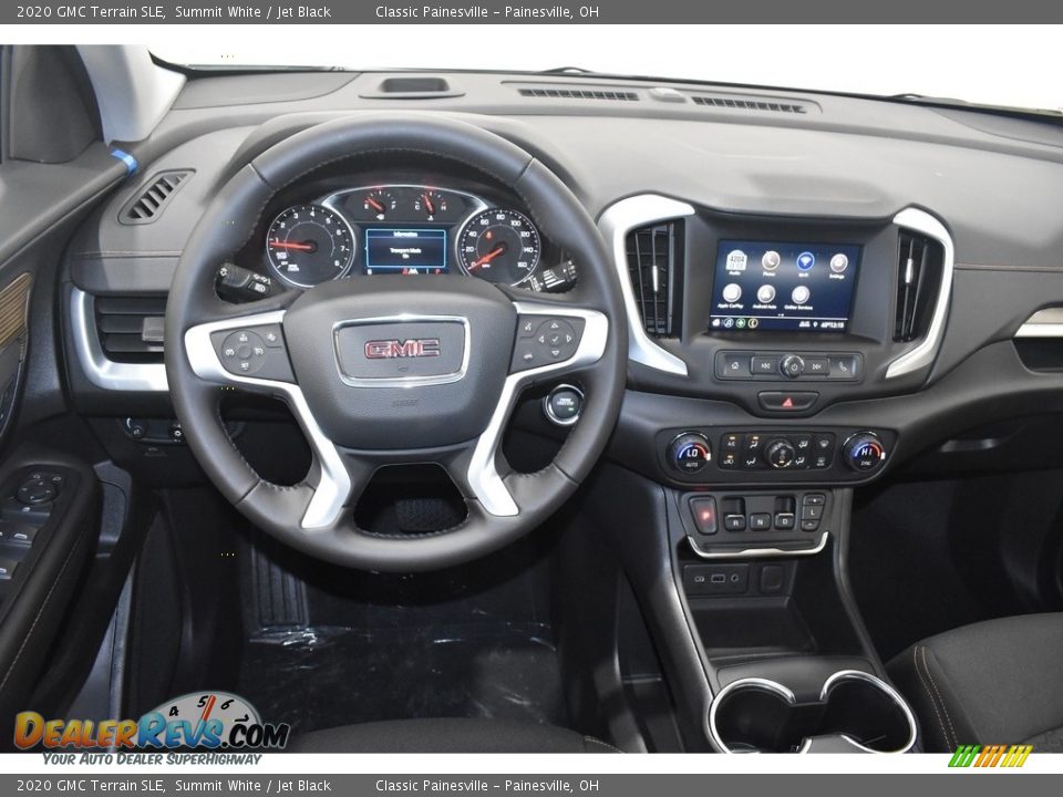 2020 GMC Terrain SLE Summit White / Jet Black Photo #9