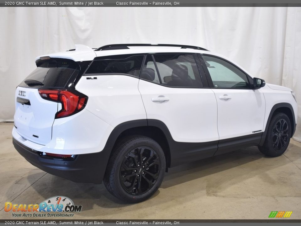 2020 GMC Terrain SLE AWD Summit White / Jet Black Photo #2