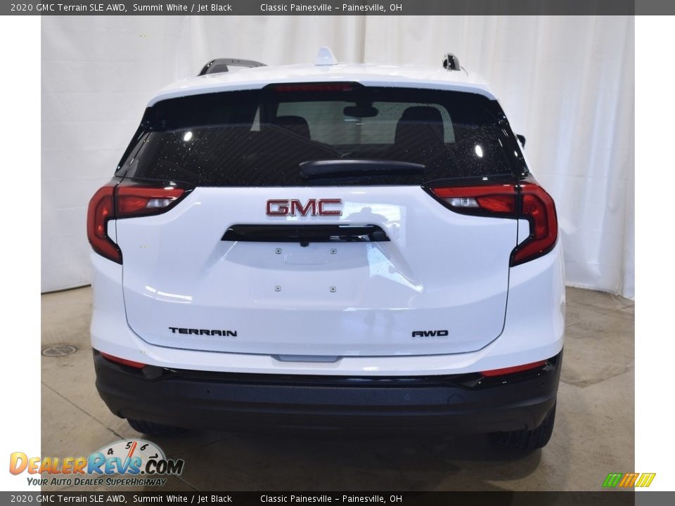 2020 GMC Terrain SLE AWD Summit White / Jet Black Photo #3