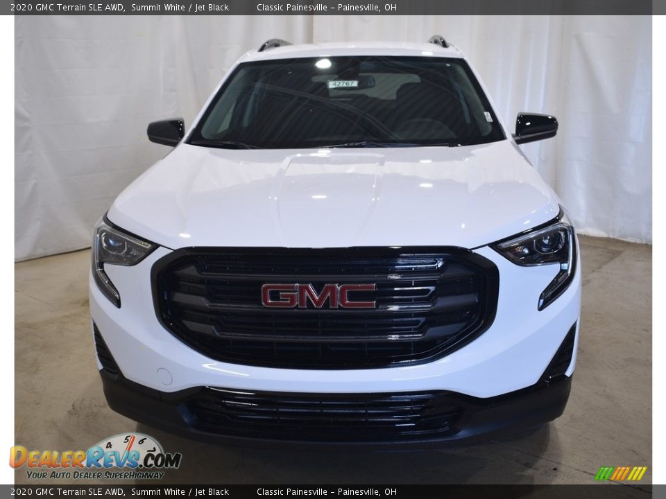 2020 GMC Terrain SLE AWD Summit White / Jet Black Photo #4
