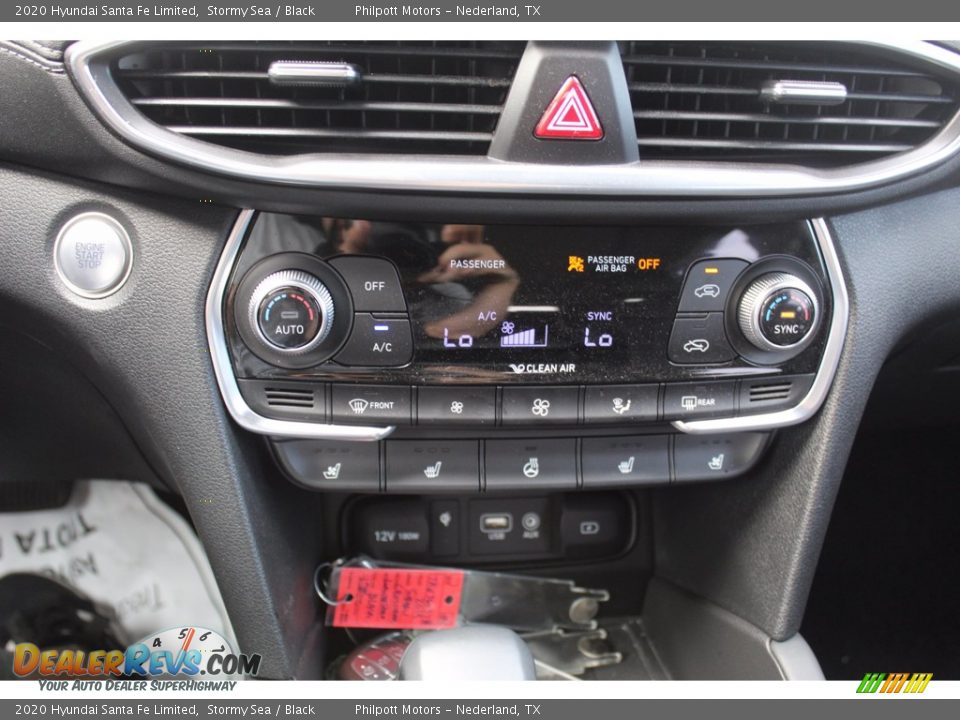 2020 Hyundai Santa Fe Limited Stormy Sea / Black Photo #21