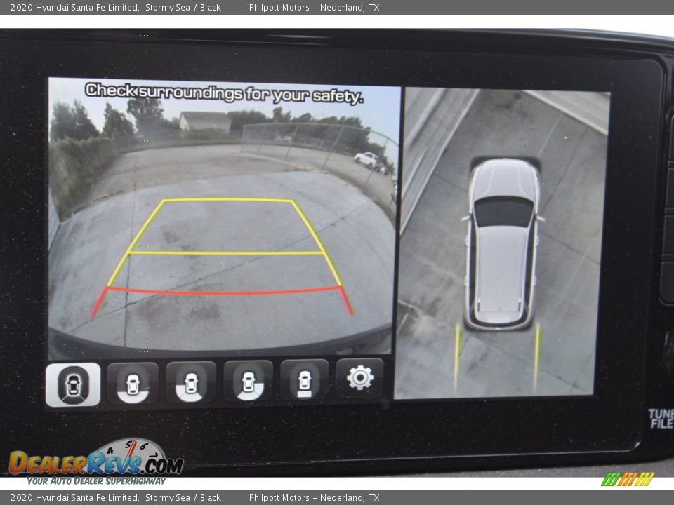 2020 Hyundai Santa Fe Limited Stormy Sea / Black Photo #23