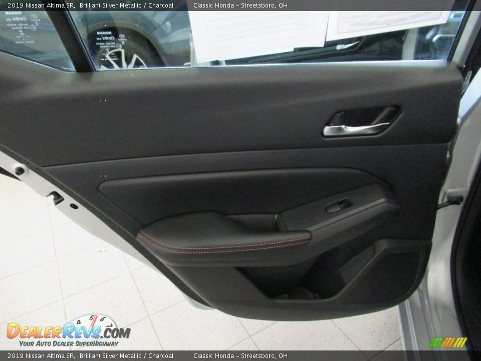 2019 Nissan Altima SR Brilliant Silver Metallic / Charcoal Photo #22