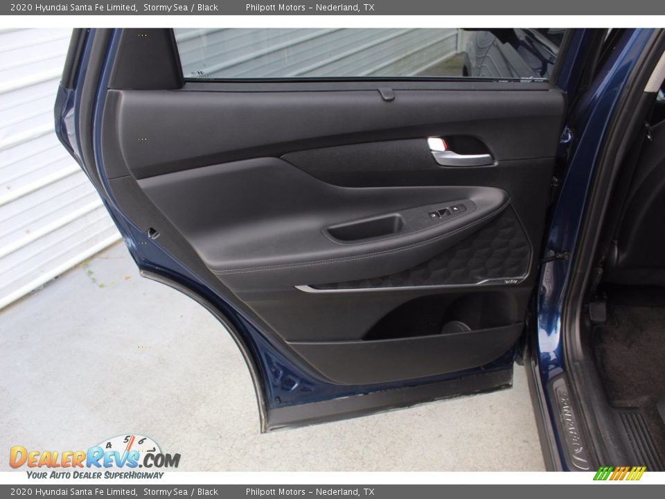 2020 Hyundai Santa Fe Limited Stormy Sea / Black Photo #24