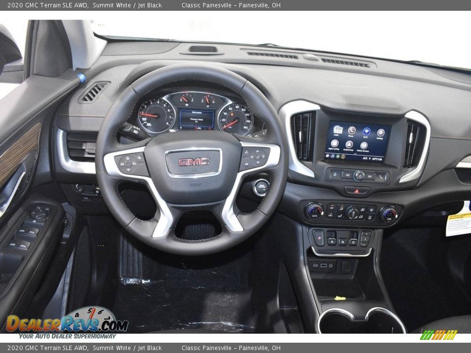 2020 GMC Terrain SLE AWD Summit White / Jet Black Photo #8