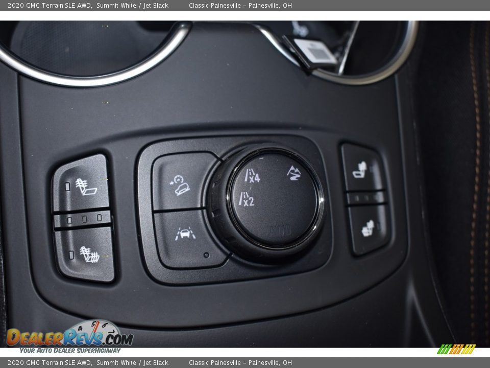 2020 GMC Terrain SLE AWD Summit White / Jet Black Photo #9