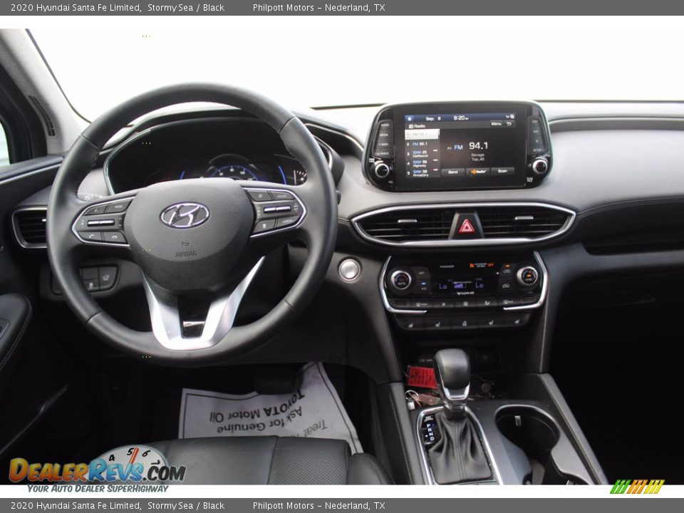 2020 Hyundai Santa Fe Limited Stormy Sea / Black Photo #26