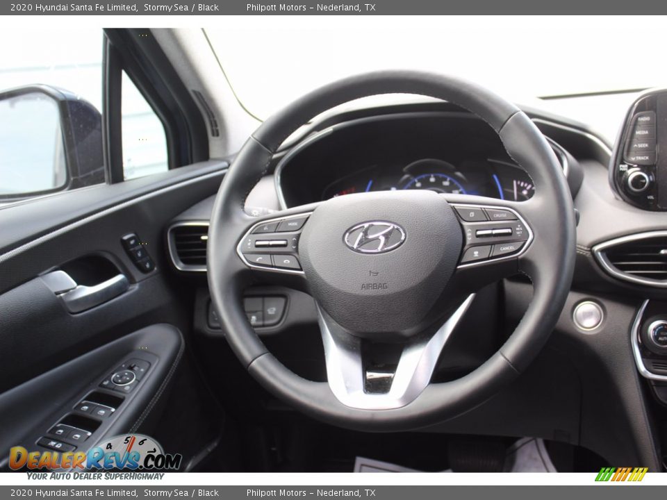 2020 Hyundai Santa Fe Limited Stormy Sea / Black Photo #27