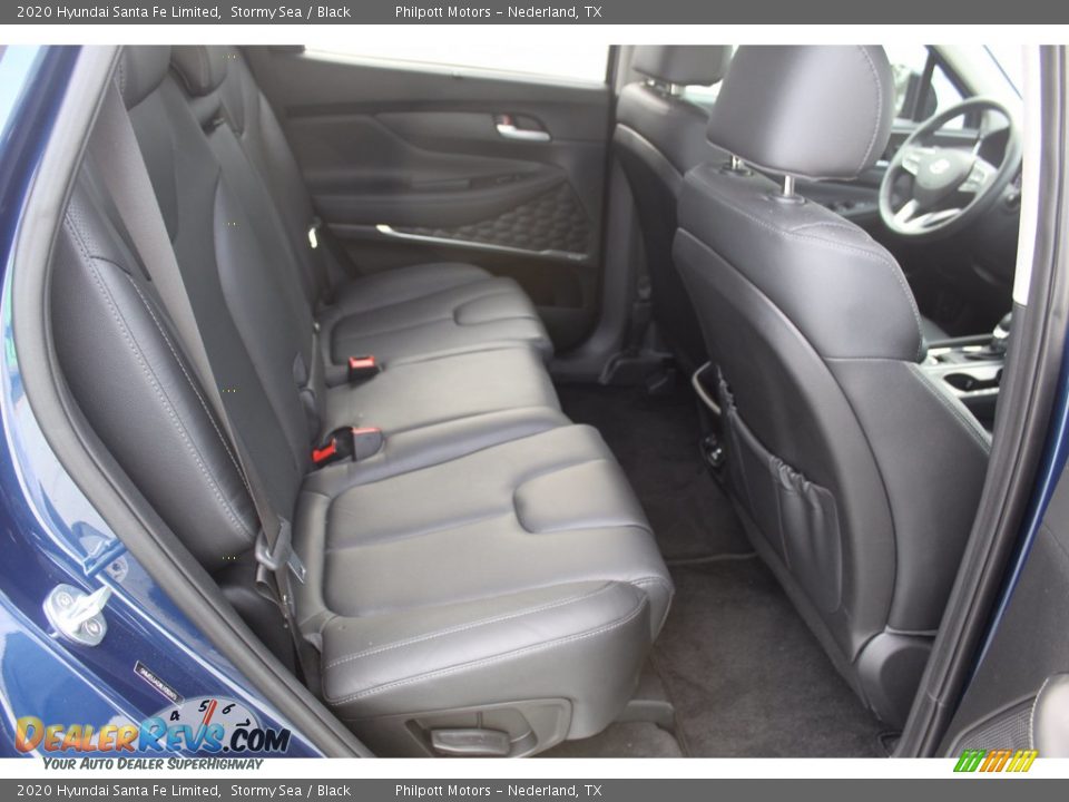 2020 Hyundai Santa Fe Limited Stormy Sea / Black Photo #31