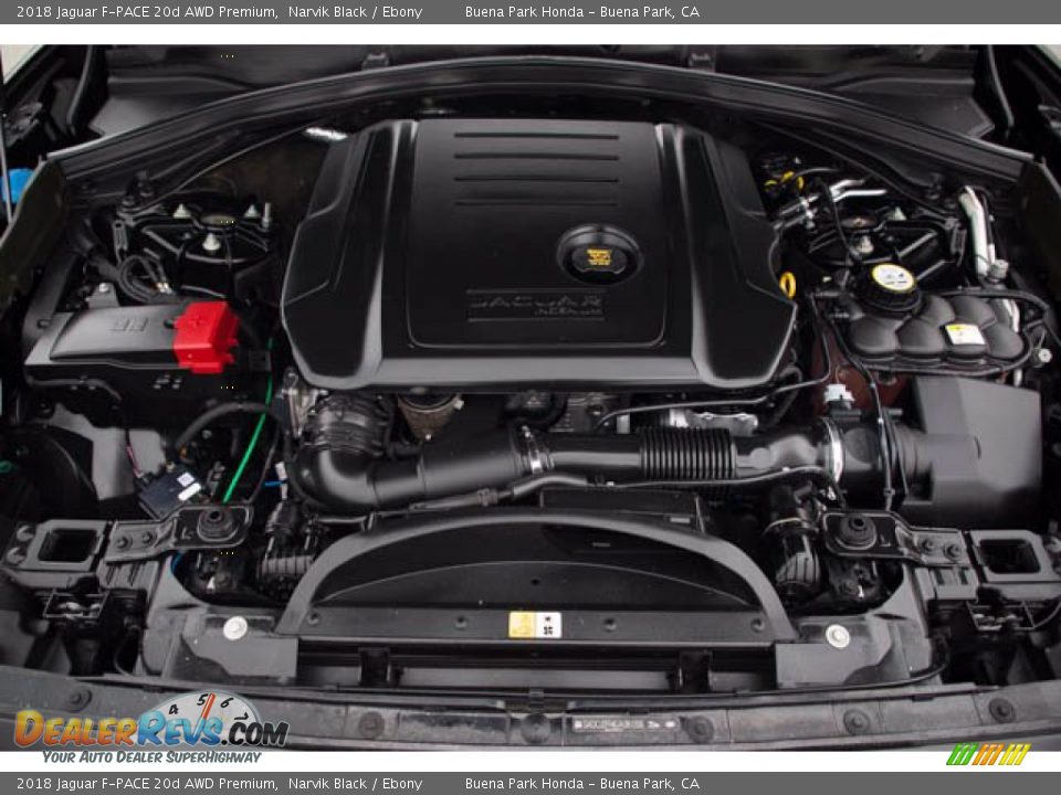 2018 Jaguar F-PACE 20d AWD Premium 2.0 Liter Turbo-Diesel Inline 4 Cylinder Engine Photo #36