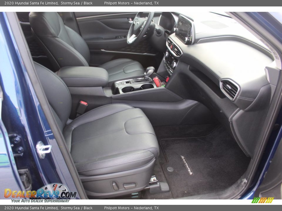 2020 Hyundai Santa Fe Limited Stormy Sea / Black Photo #33
