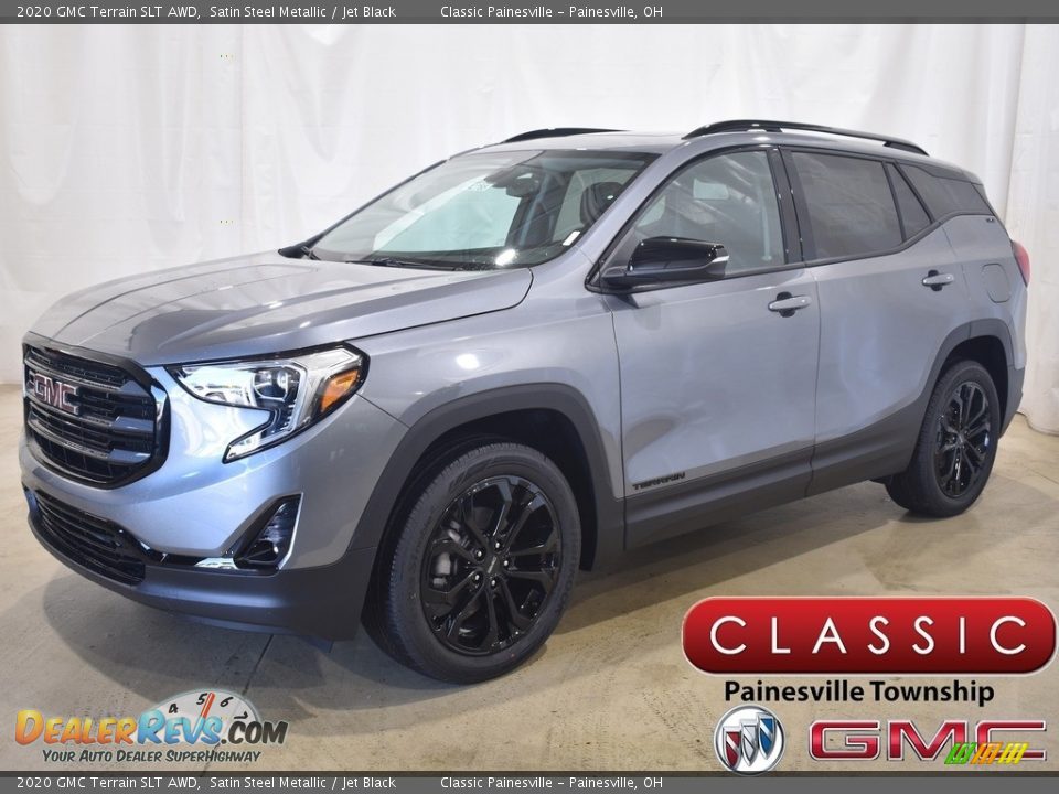2020 GMC Terrain SLT AWD Satin Steel Metallic / Jet Black Photo #1