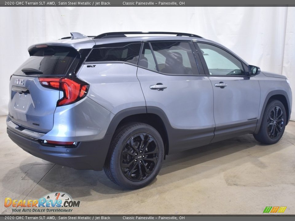 2020 GMC Terrain SLT AWD Satin Steel Metallic / Jet Black Photo #2